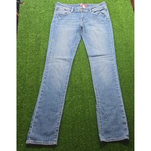H&M Womens Sz 32 SQIN Fit Denim Blue Jeans Straight Leg